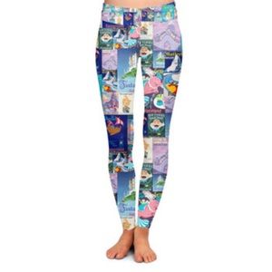 Rainbow rules fantasyland leggings size large